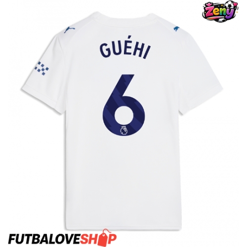 Dres Manchester City Marc Guehi #6 Tretina pre Ženy 2026-27 Krátky Rukáv